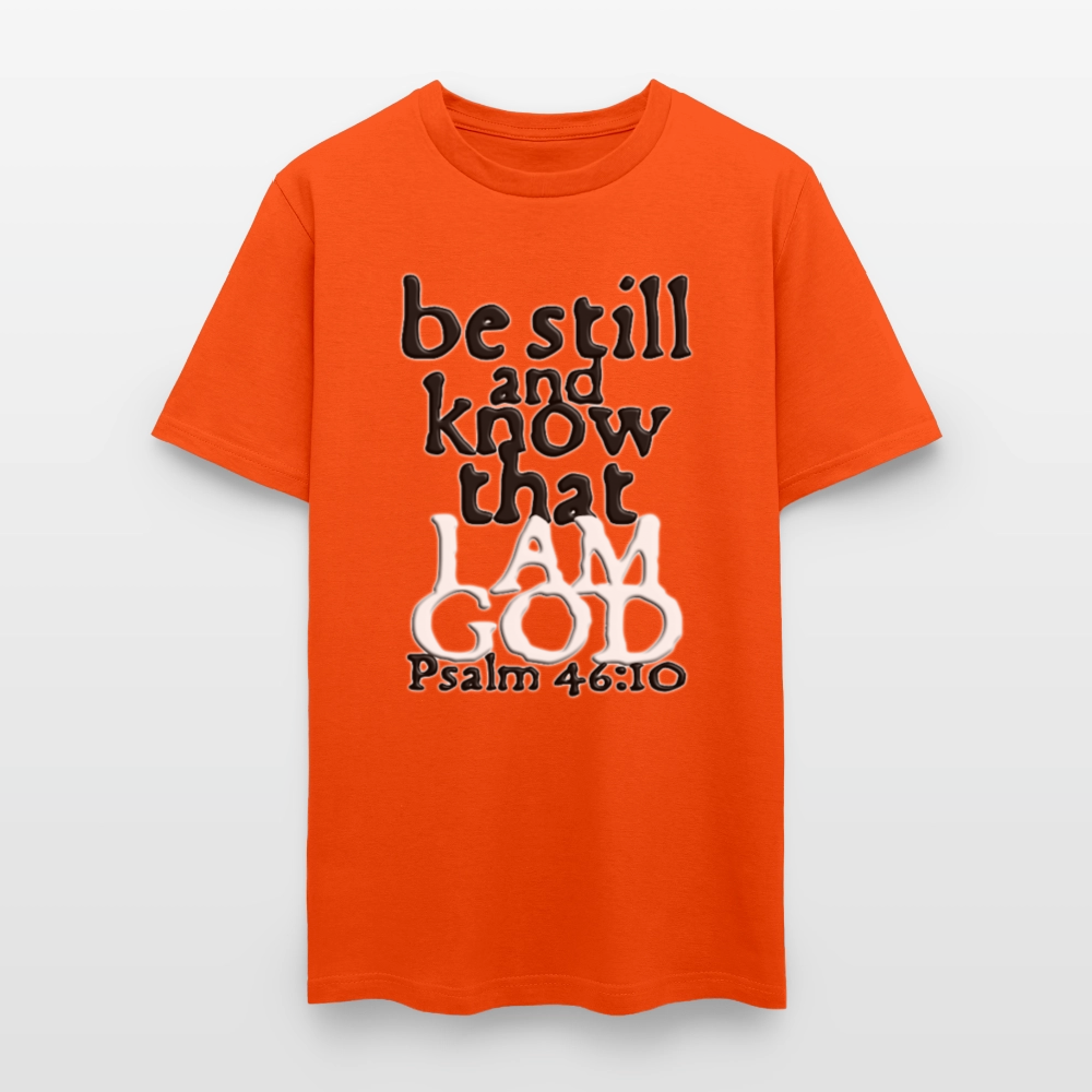 Be Still and Know - orange