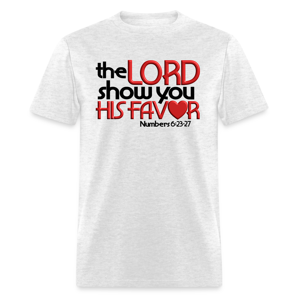 The Lord Show You His Favor - light heather gray
