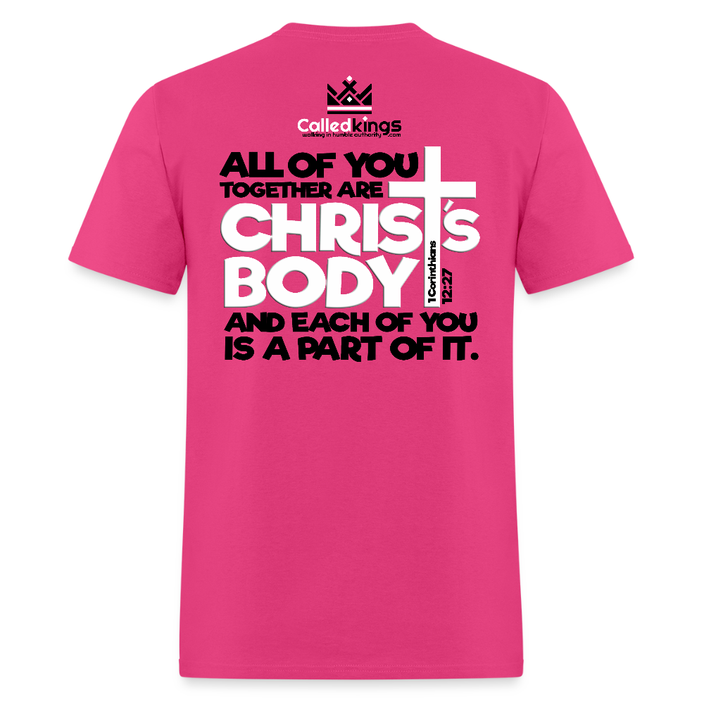 His Body His Choice - fuchsia
