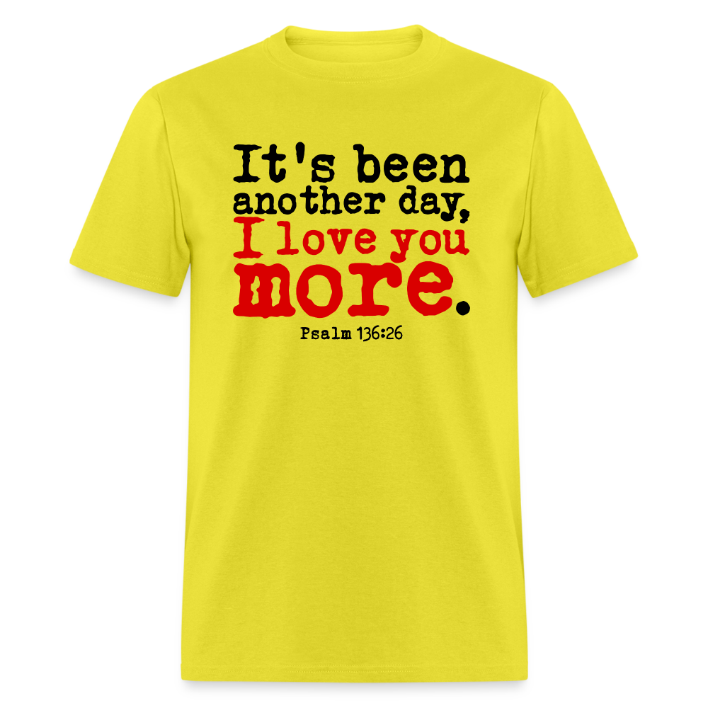 Another Day I Love You More - yellow