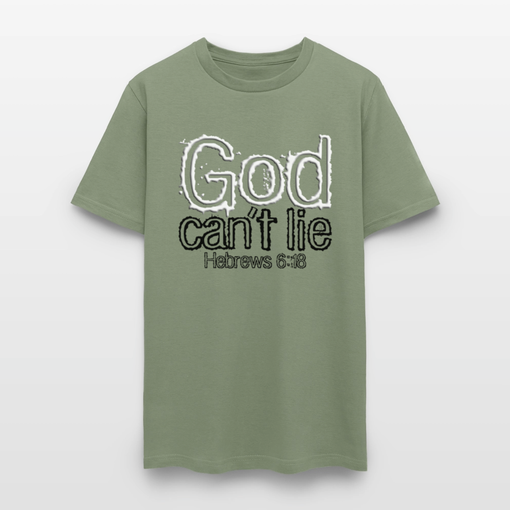 God Can't Lie - military green