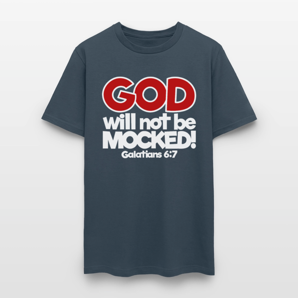 God Will Not Be Mocked -  blue dusk