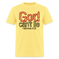 God Can't Lie - cornsilk