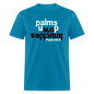 Knuckles Down Palms Up - turquoise