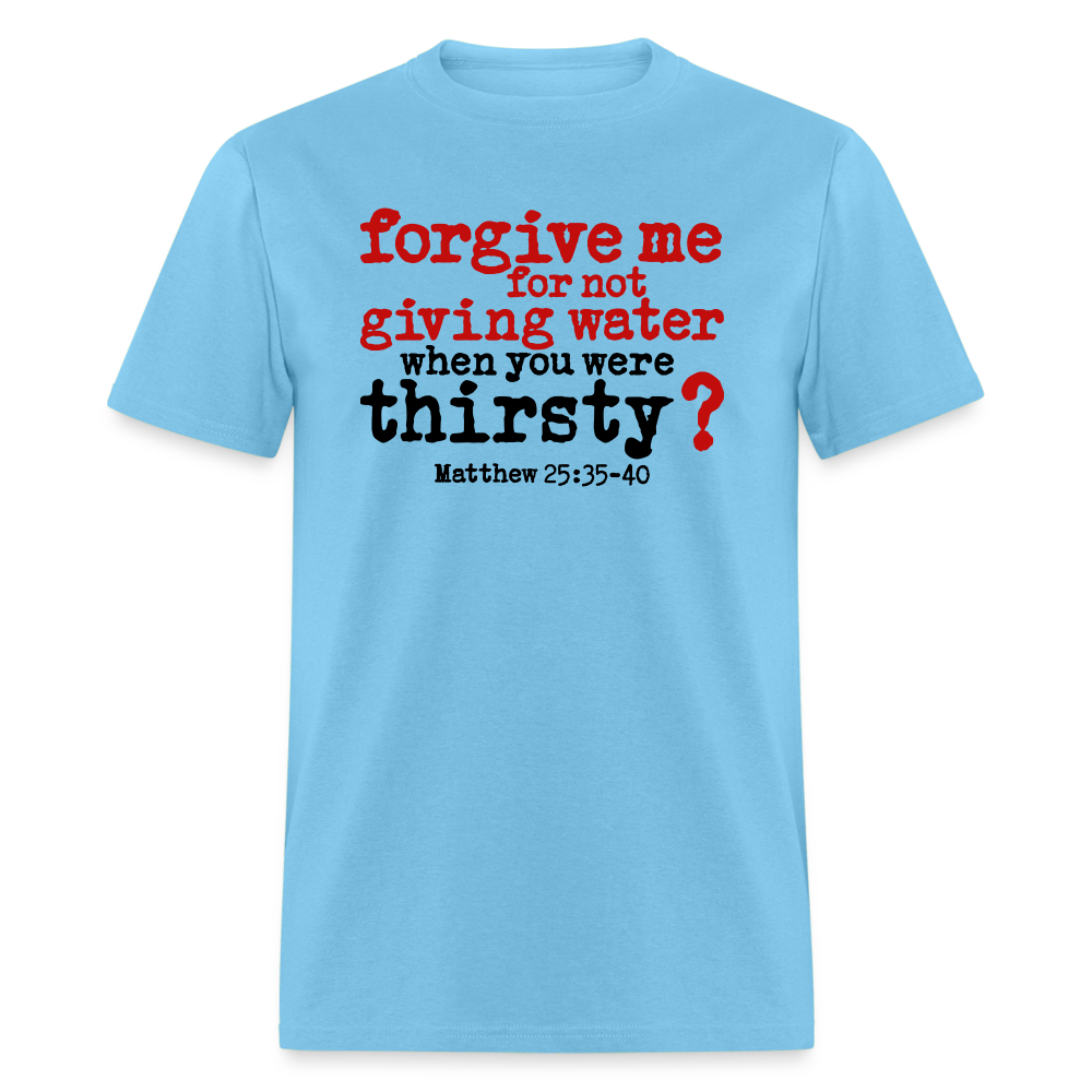 Forgive For Not Water - aquatic blue