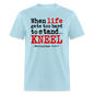 Kneel - powder blue