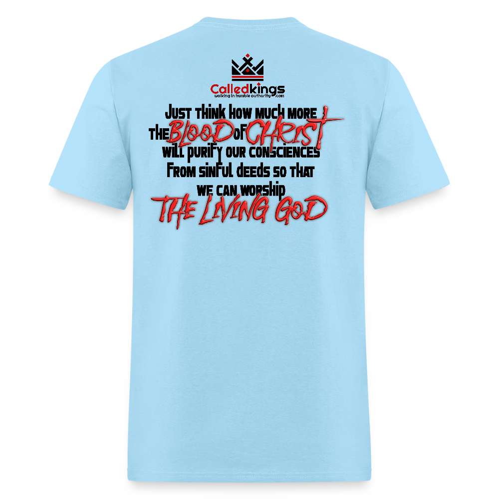 Vaccinated by the Blood - powder blue