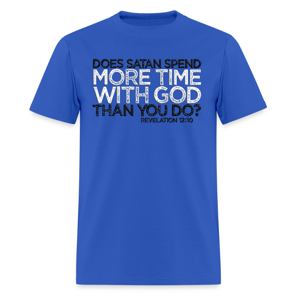 More Time With God - royal blue