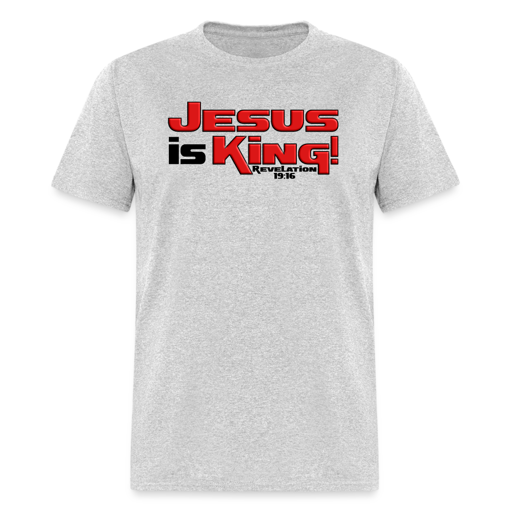 Jesus King - heather gray