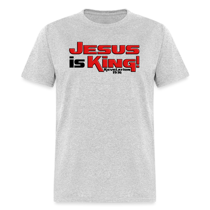 Jesus King - heather gray