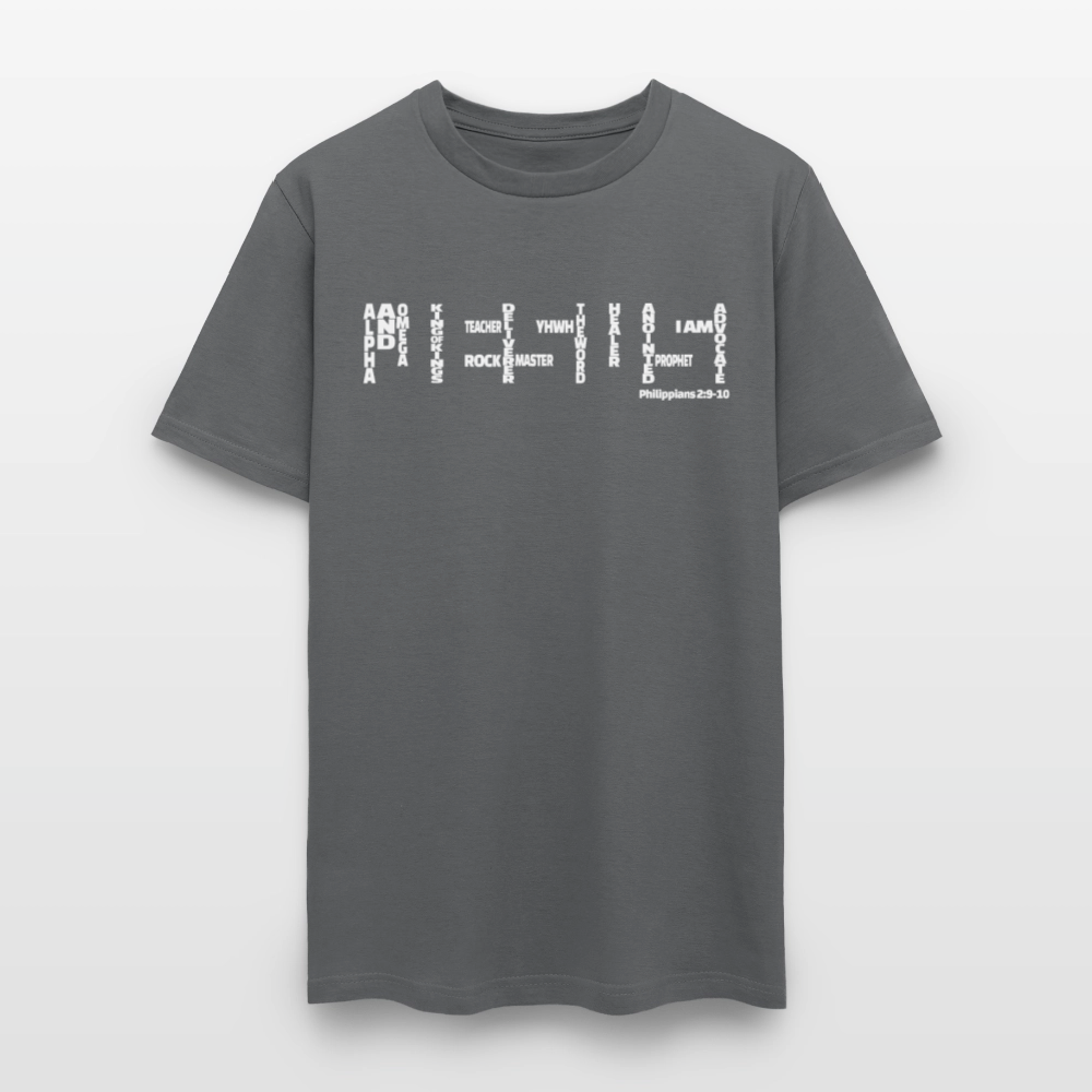 Jesus Names - charcoal