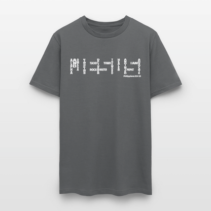 Jesus Names - charcoal