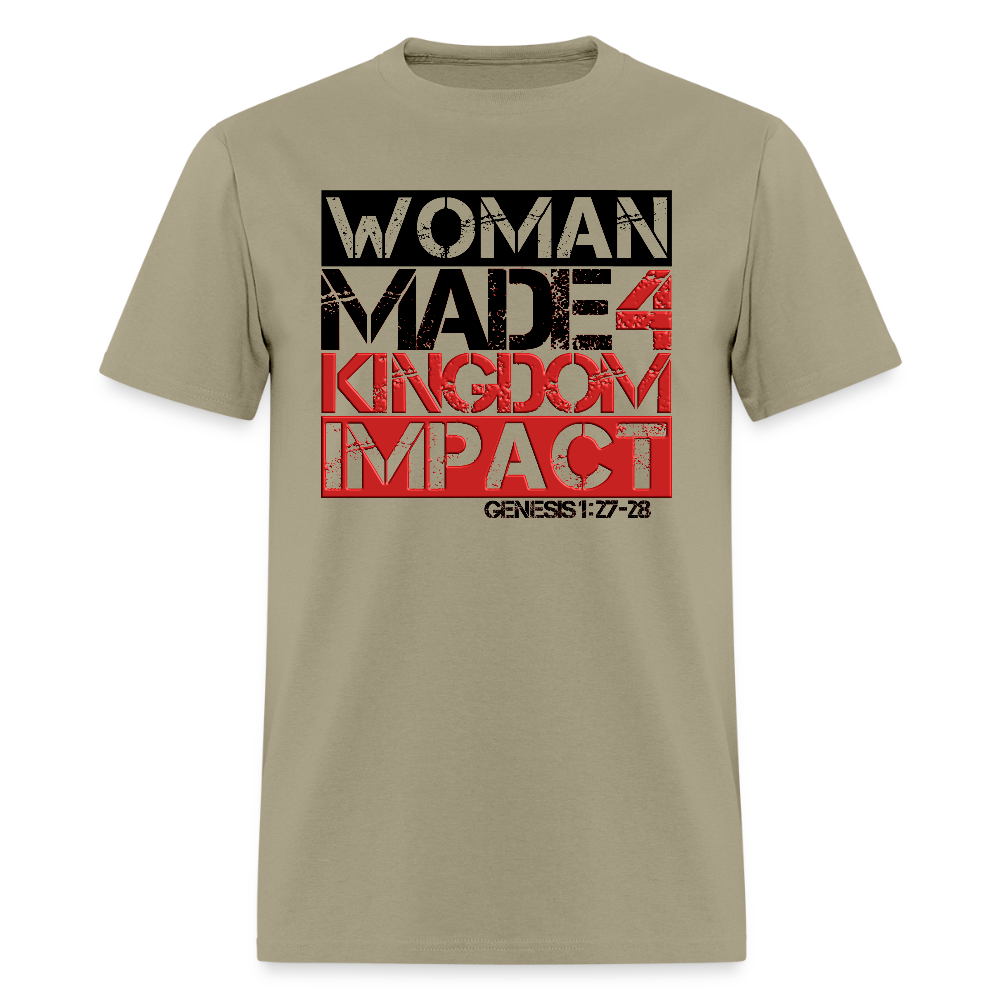 Woman Made 4 Kingdom Impact - khaki