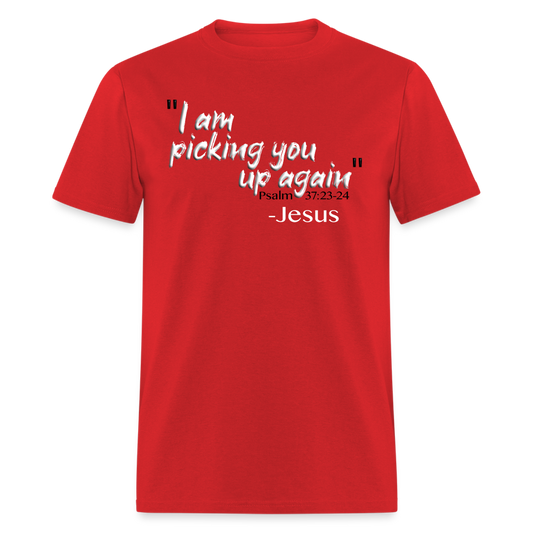 I Am Picking You Up Again - red