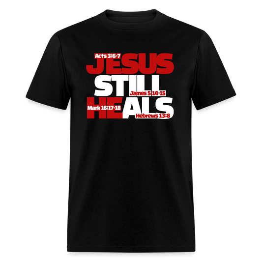 Jesus Still Heals - black