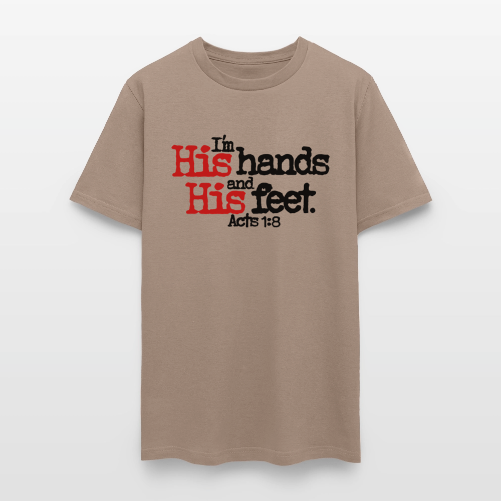 I'm His Hands His Feet - brown savana