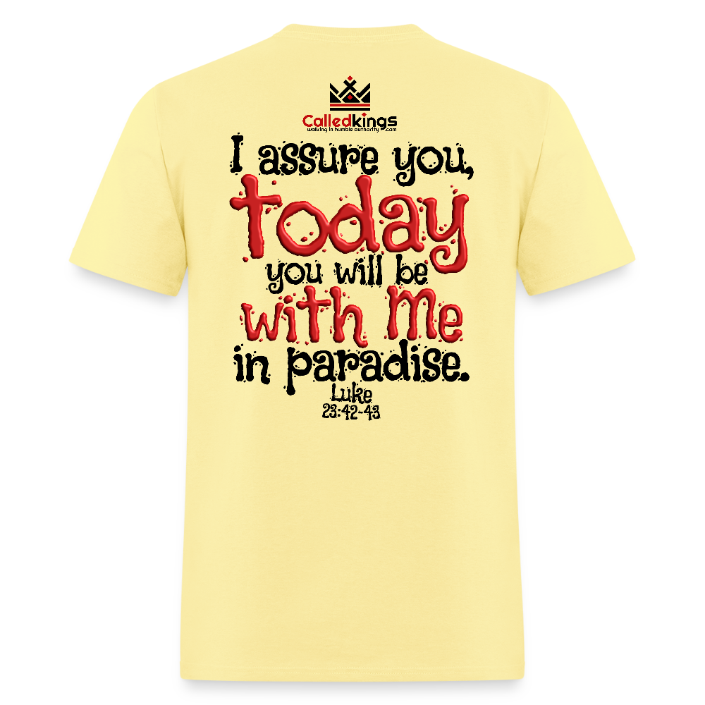 Jesus Remember Me - cornsilk