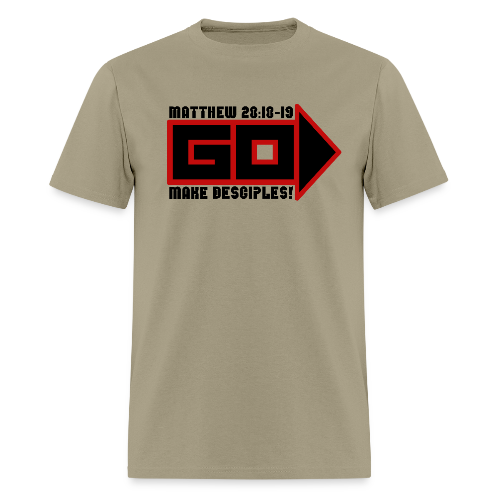 Go Make Desciples - khaki