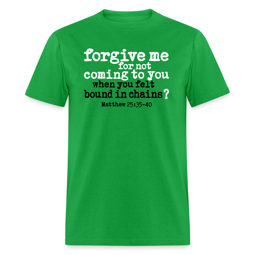 Forgive For Not Coming To You - bright green
