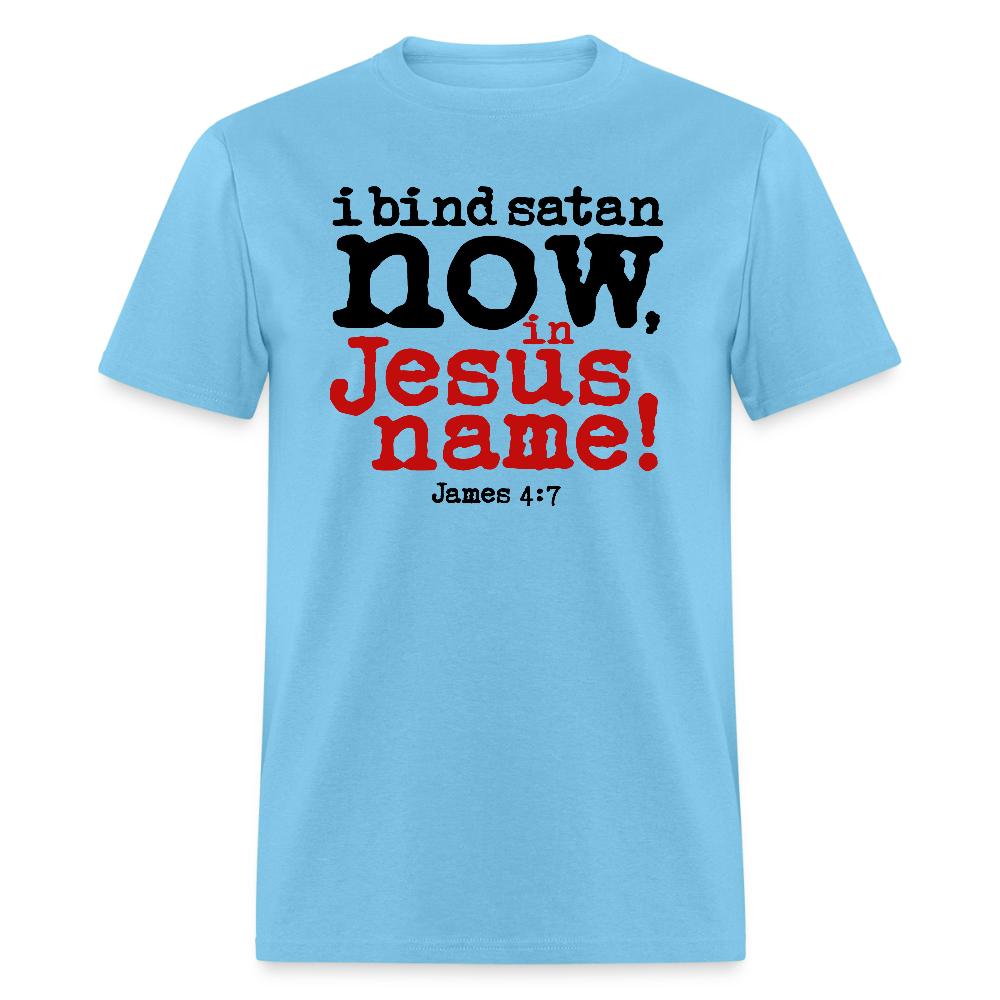 Bind Satan Now - aquatic blue