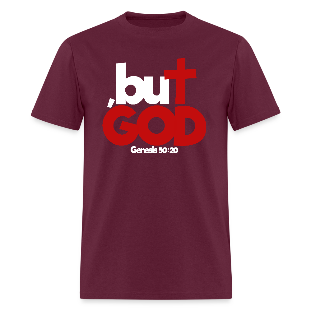 But God - burgundy