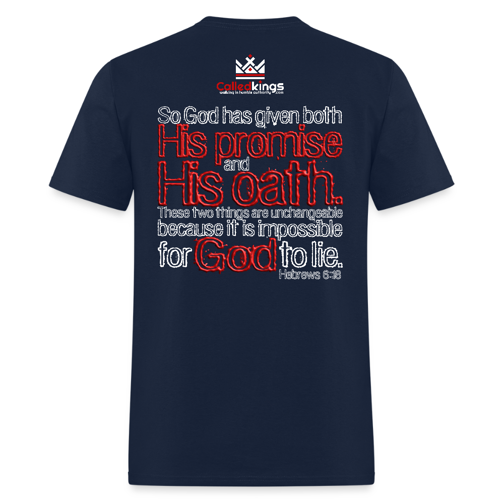 God Can't Lie - navy
