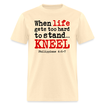 Kneel - natural