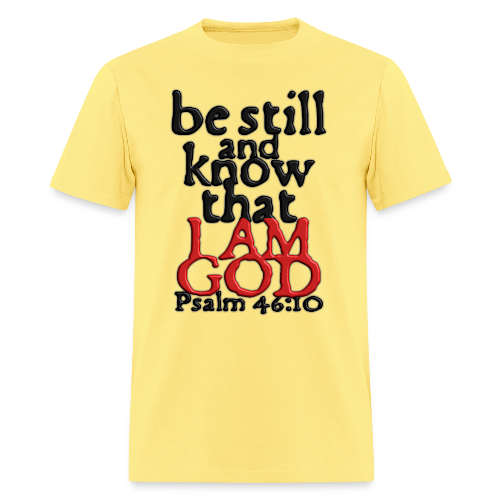 Be Still and Know - cornsilk