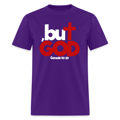But God - purple