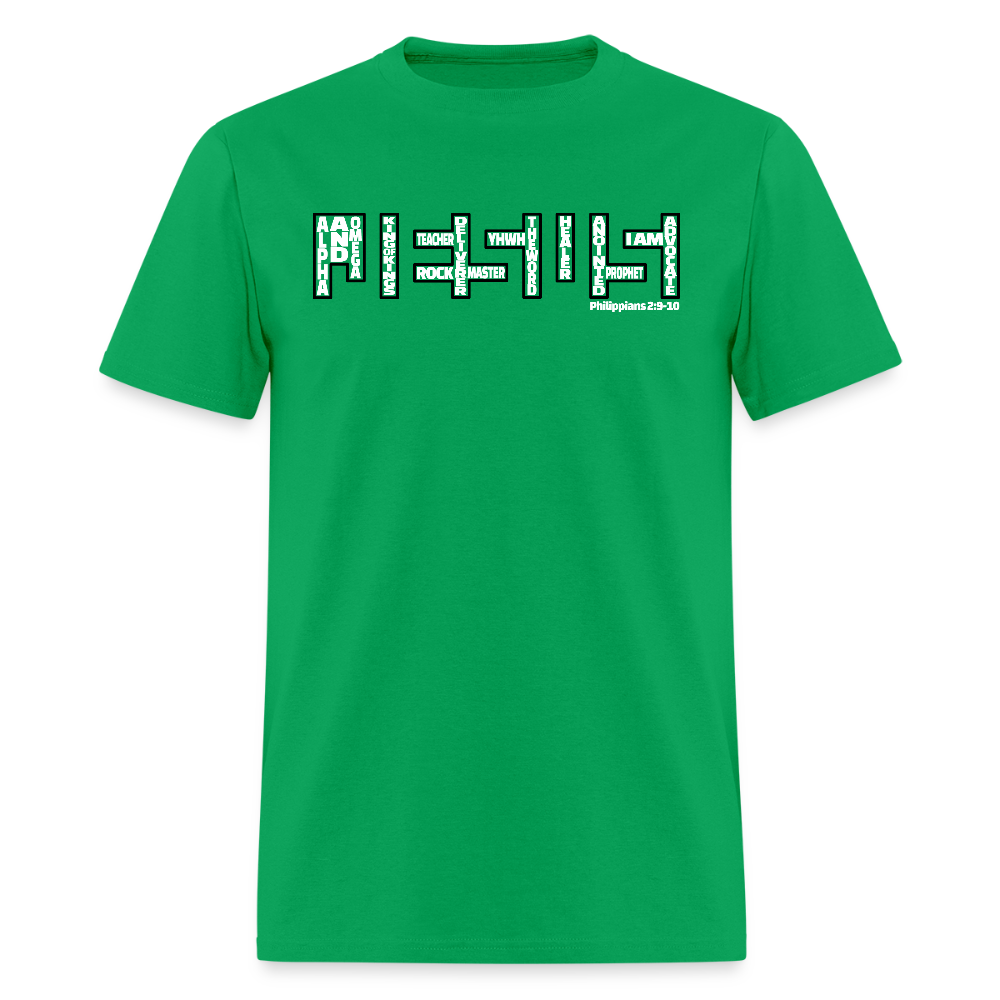 Jesus Name - bright green