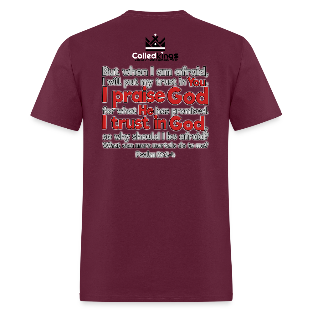 My Faith My Fear - burgundy