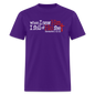 I Fell at His Feet - purple