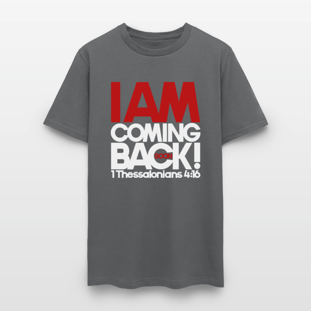 I Am Coming Back - charcoal