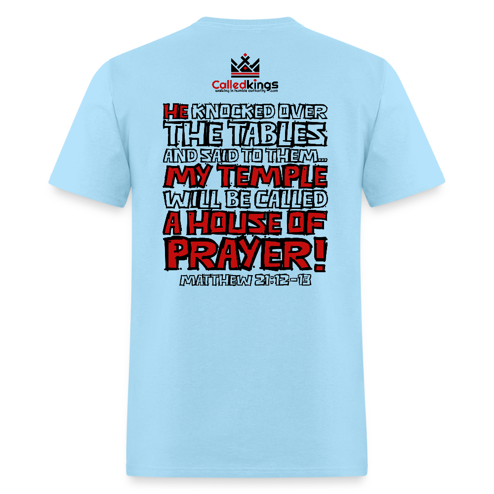 Jesus Flipped - powder blue