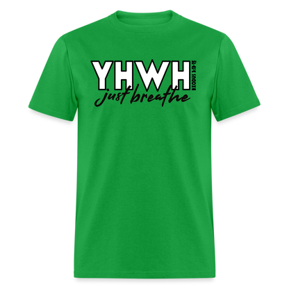 YHWH Just Breathe - bright green