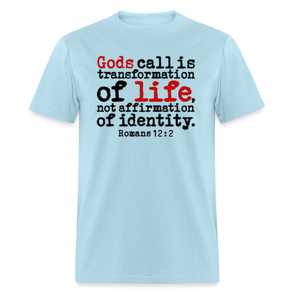 Transformation Of Life - powder blue