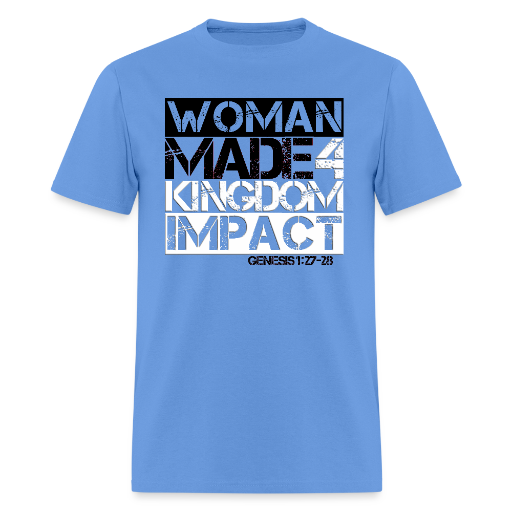 Woman Made 4 Kingdom Impact - carolina blue