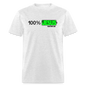 100% Jesus - light heather gray
