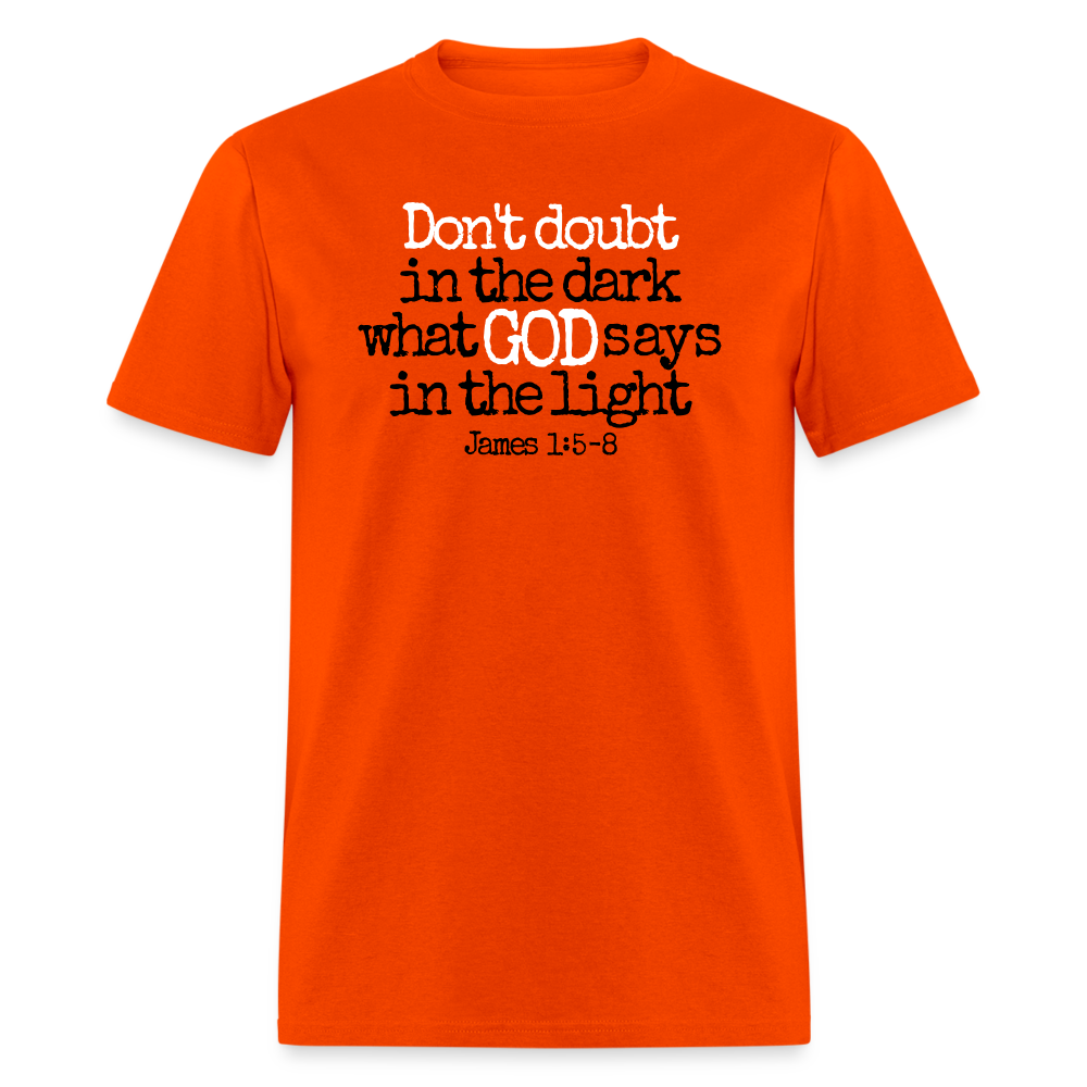 Don't Doubt God - orange