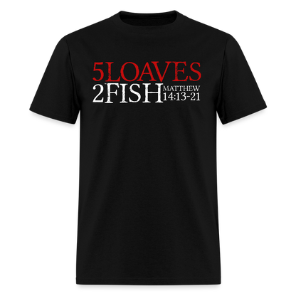 5 Loaves 2 Fish - black