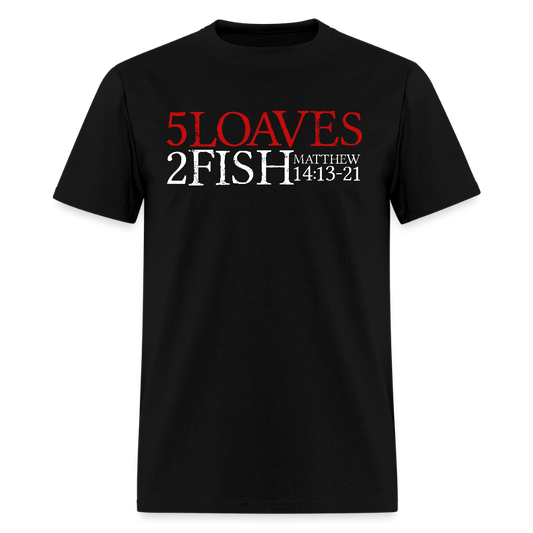 5 Loaves 2 Fish - black
