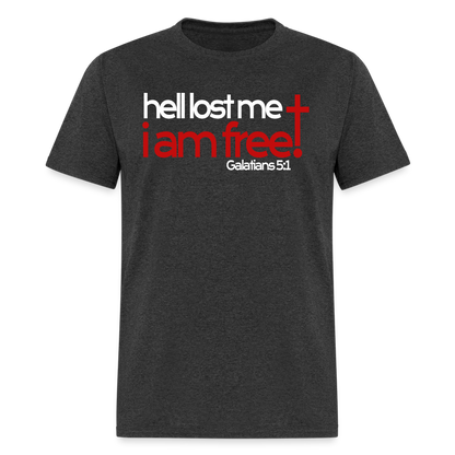 Hell Lost Me I Am Free - heather black