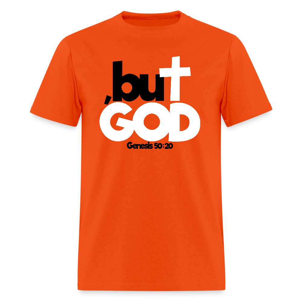 But God - orange