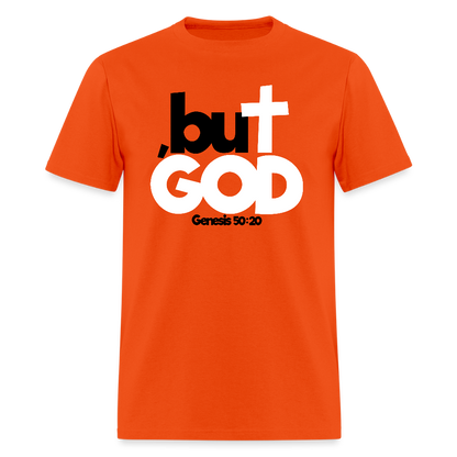 But God - orange