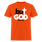 But God - orange