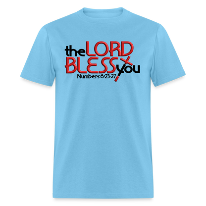 The Lord Bless You - aquatic blue