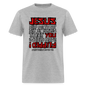 Jesus Flipped - heather gray