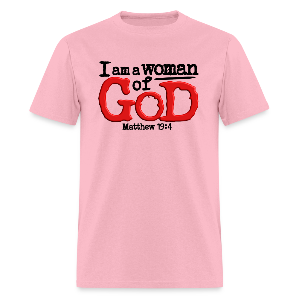 I Am a Woman of God - pink