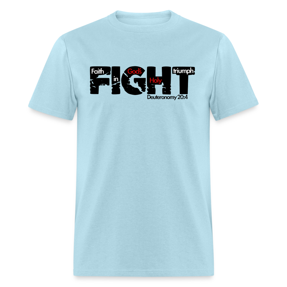 FIGHT - powder blue