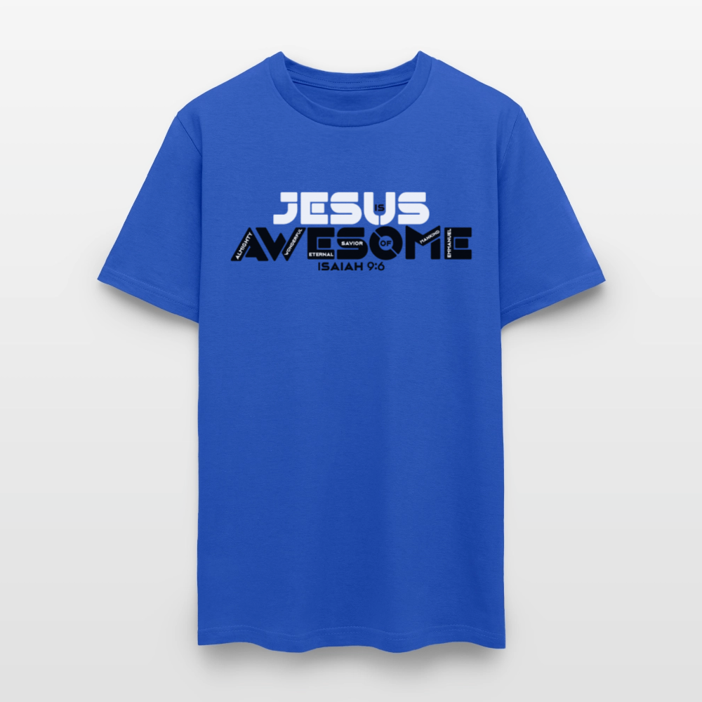 Jesus is Awesome - royal blue